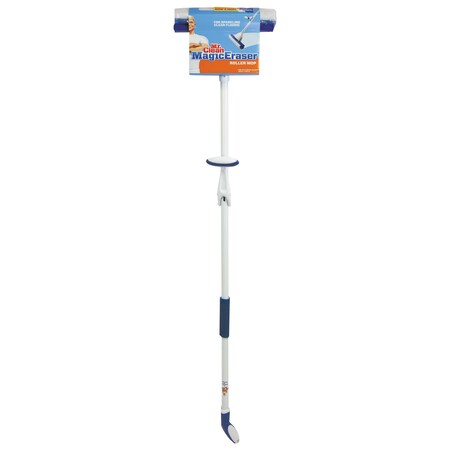 Mr. Clean Magic Eraser Roller Mop, 45" Handle, 10 1/2 x 3 Head, White/Blue 446840